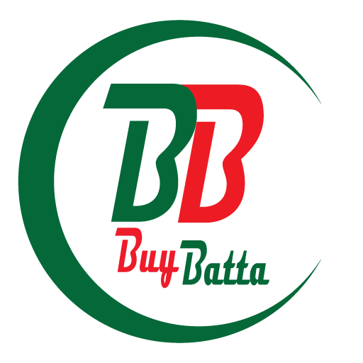 Buy Batta logo with red and green BB letters